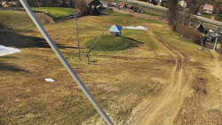 Spodní část sjezdovky skiareálu Karolinka