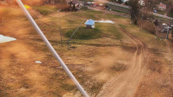 Spodní část sjezdovky skiareálu Karolinka