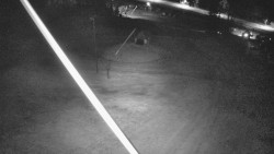 Spodní část sjezdovky skiareálu Karolinka