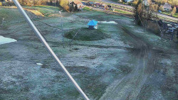 Spodní část sjezdovky skiareálu Karolinka