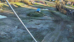 Spodní část sjezdovky skiareálu Karolinka