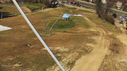 Spodní část sjezdovky skiareálu Karolinka