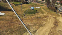 Spodní část sjezdovky skiareálu Karolinka