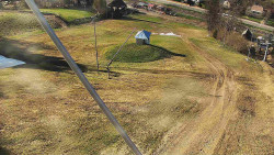 Spodní část sjezdovky skiareálu Karolinka