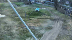 Spodní část sjezdovky skiareálu Karolinka