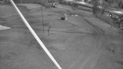 Spodní část sjezdovky skiareálu Karolinka