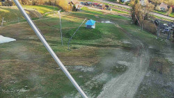 Spodní část sjezdovky skiareálu Karolinka