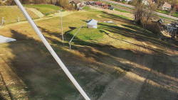 Spodní část sjezdovky skiareálu Karolinka