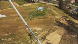 Spodní část sjezdovky skiareálu Karolinka