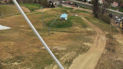 Spodní část sjezdovky skiareálu Karolinka