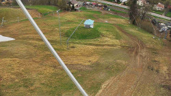 Spodní část sjezdovky skiareálu Karolinka