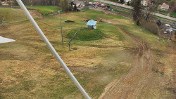 Spodní část sjezdovky skiareálu Karolinka