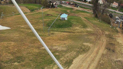 Spodní část sjezdovky skiareálu Karolinka