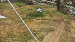 Spodní část sjezdovky skiareálu Karolinka