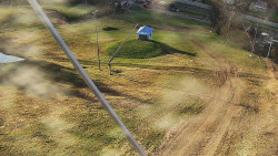 Spodní část sjezdovky skiareálu Karolinka