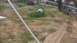 Spodní část sjezdovky skiareálu Karolinka