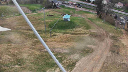 Spodní část sjezdovky skiareálu Karolinka