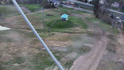 Spodní část sjezdovky skiareálu Karolinka