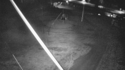 Spodní část sjezdovky skiareálu Karolinka