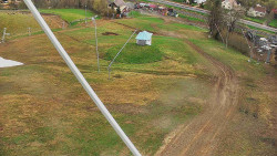 Spodní část sjezdovky skiareálu Karolinka