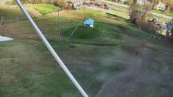 Spodní část sjezdovky skiareálu Karolinka