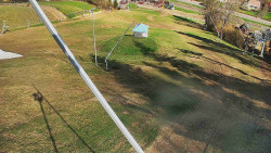 Spodní část sjezdovky skiareálu Karolinka