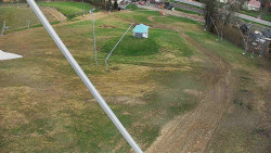 Spodní část sjezdovky skiareálu Karolinka