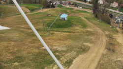 Spodní část sjezdovky skiareálu Karolinka