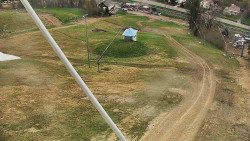 Spodní část sjezdovky skiareálu Karolinka