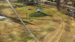 Spodní část sjezdovky skiareálu Karolinka