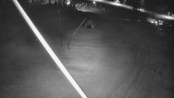 Spodní část sjezdovky skiareálu Karolinka