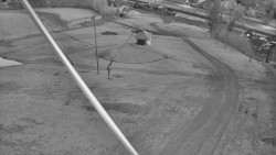 Spodní část sjezdovky skiareálu Karolinka