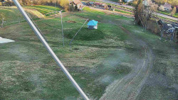 Spodní část sjezdovky skiareálu Karolinka