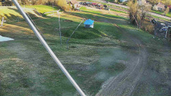 Spodní část sjezdovky skiareálu Karolinka