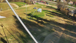 Spodní část sjezdovky skiareálu Karolinka