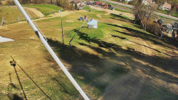 Spodní část sjezdovky skiareálu Karolinka