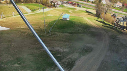 Spodní část sjezdovky skiareálu Karolinka