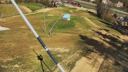 Spodní část sjezdovky skiareálu Karolinka