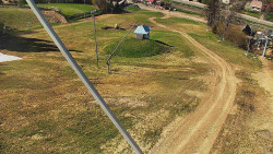 Spodní část sjezdovky skiareálu Karolinka