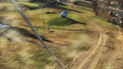 Spodní část sjezdovky skiareálu Karolinka