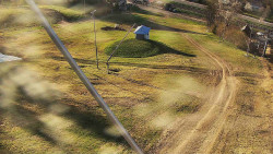 Spodní část sjezdovky skiareálu Karolinka