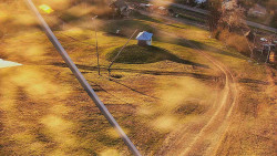 Spodní část sjezdovky skiareálu Karolinka