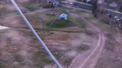 Spodní část sjezdovky skiareálu Karolinka