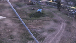 Spodní část sjezdovky skiareálu Karolinka