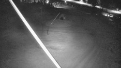 Spodní část sjezdovky skiareálu Karolinka