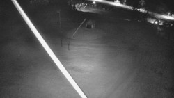 Spodní část sjezdovky skiareálu Karolinka