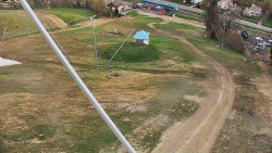 Spodní část sjezdovky skiareálu Karolinka