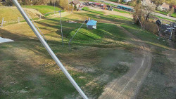 Spodní část sjezdovky skiareálu Karolinka