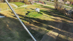 Spodní část sjezdovky skiareálu Karolinka