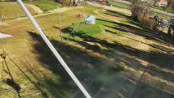 Spodní část sjezdovky skiareálu Karolinka